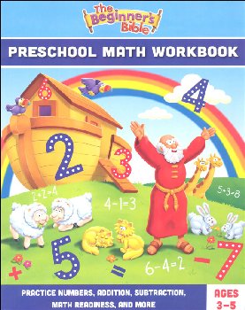 Beginner's Bible Preschool Math Workbook