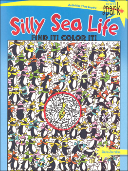 Silly Sea Life: Find it! Color It (Dover Spark)