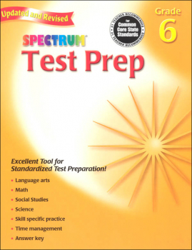 Spectrum Test Preparation Grade 6