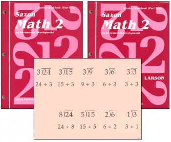 Saxon Math 2 Student Workbooks / Fact Cards