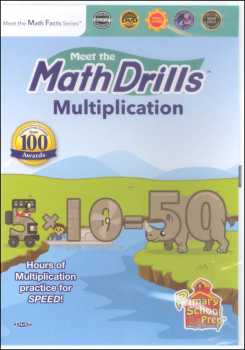 Meet the Math Drills DVD - Multiplication