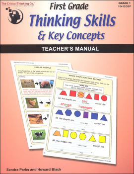 First Grade Thinking Skills & Key Concepts Teacher's Manual