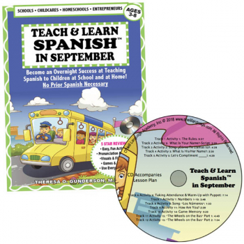 Teach & Learn Spanish in September (Book & CD)