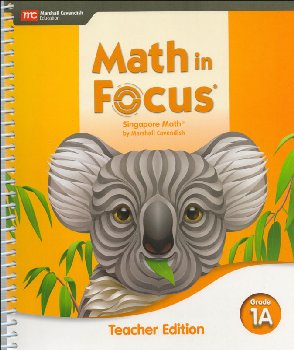 Math in Focus 2020 Teacher Edition Volume A Grade 1