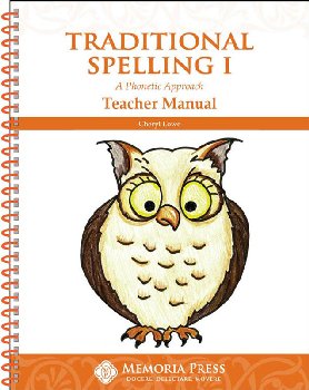 Traditional Spelling Teacher Guide I