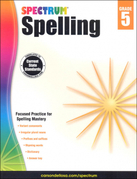 Spectrum Spelling 2015 Grade 5