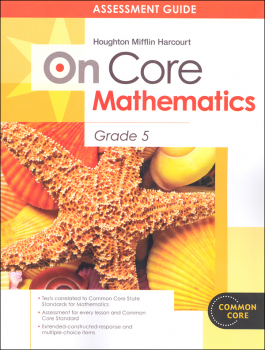 On Core Mathematics Student Assessment Guide Grade 5