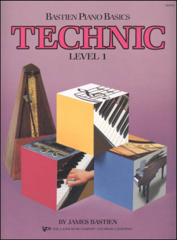 Bastien Piano Basics Technic Level 1