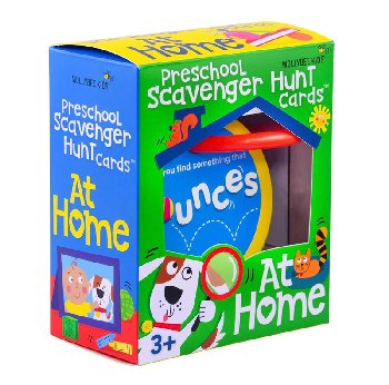 Preschool Scavenger Hunt Cards at Home