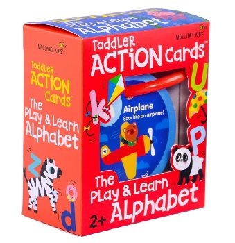 Toddler Action Cards the Play & Learn Alphabet