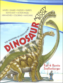 Wonders of God's World Dinosaur Activity Book