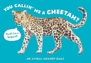 You Callin' Me a Cheetah? (Psst! I'm a Leopard!): Animal Memory Game
