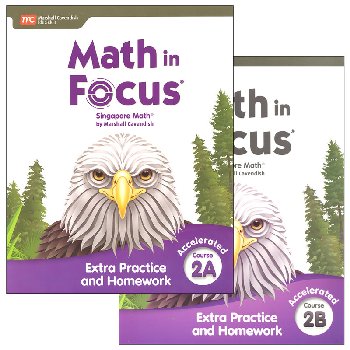 Math in Focus 2020 Extra Practice and Homework Collection Accelerated