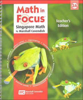 Math in Focus Grade 2 Teachers Edition Book A 1st Semester