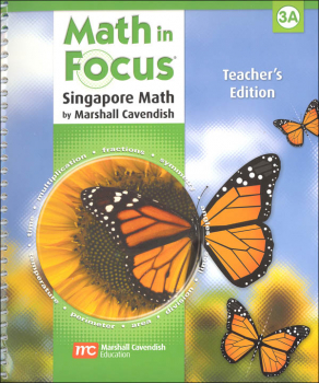 Math in Focus Grade 3 Teachers Edition Book A 1st Semester