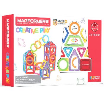 Magformers Creative Play (74 piece)