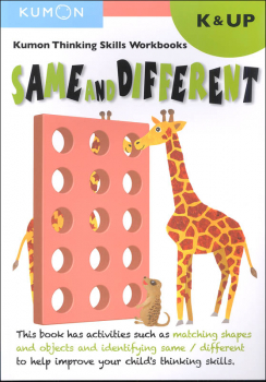 Kumon Thinking Skills Workbook - Same and Different (Kindergarten & Up)
