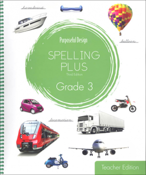 Purposeful Design Spelling Plus - Grade 3 Teacher Edition