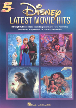 Disney Latest Movie Hits Easy Piano Collection
