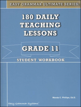Easy Grammar Ultimate Series Grade 11 Student Workbook