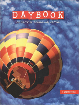 Daybook of Critical Reading and Writing Grade 5 (2008)
