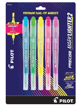 Precise Marklighter 2 - assorted colors (5 pack)