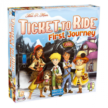Ticket to Ride First Journey: Europe Game