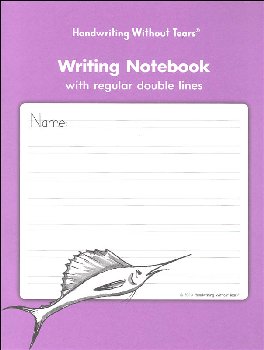 Writing Notebook - Regular Double Lines