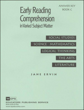 Early Reading Comprehension Book C Teacher Key