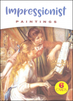 Impressionist Paintings Small Format Art Postcard Book