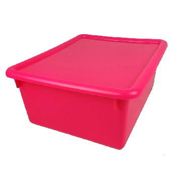 Stowaway Letter Box with Lid (5") Hot Pink