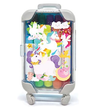 Color Pop: Stamp n Color Markers - Unicorn Fantasy