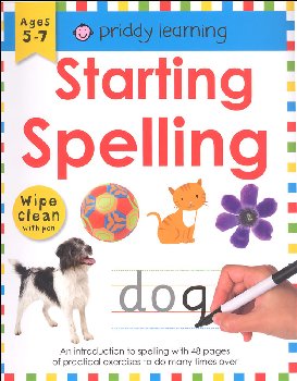 Wipe Clean Workbook: Starting Spelling