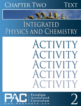 Integrated Physics and Chemistry Chapter 2 Activities