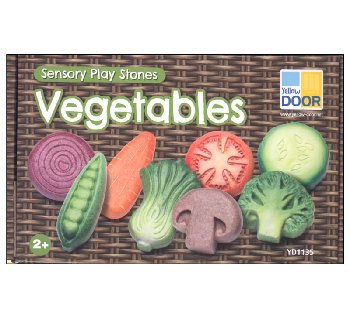 Vegetables (Sensory Play Stones)
