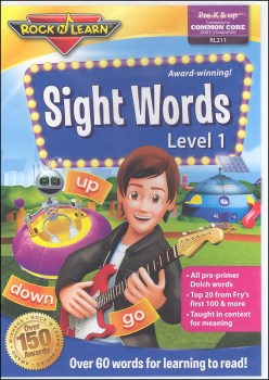 Sight Words Volume 1 DVD