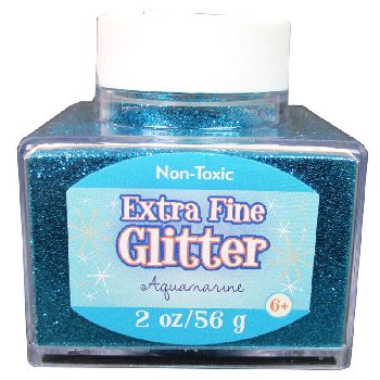 Extra Fine Glitter - Aquamarine 2oz