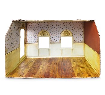 Sam & Julia DIY Cardboard Room - Living Room