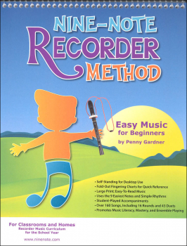 Nine-Note Recorder Method: Easy Music for Beginners