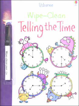 Telling the Time (Wipe-Clean)