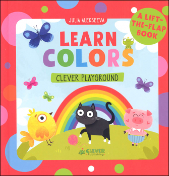 Learn Colors Lift-the-Flap Book (Clever Playground)