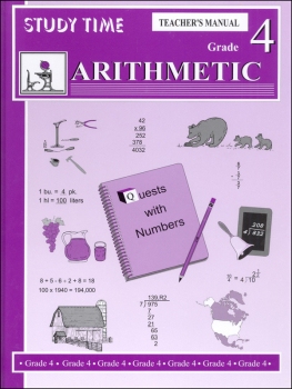 Study Time Arithmetic - Teacher's Manual, Grade 4