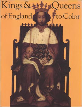 Kings and Queens of England to Color