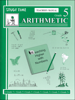 Study Time Arithmetic - Teacher's Manual, Grade 5