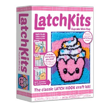 Latchkits Cupcake Mini-Rug Kit
