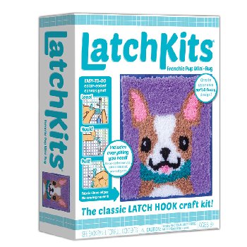 Latchkits Frenchie Pup Mini-Rug Kit
