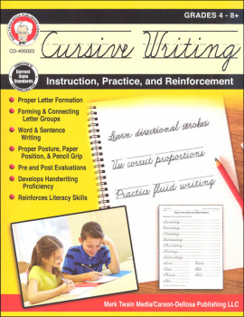 Cursive Writing: Instruction, Practice, and Reinforcement