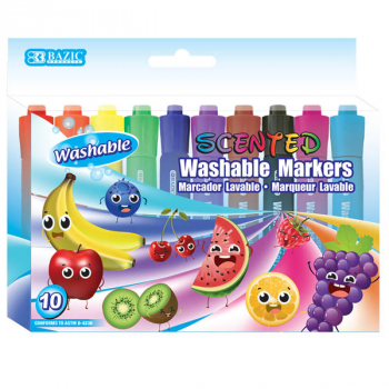 Washable Scented Markers 10 Color