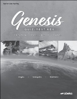 Genesis: Creation, Fall, Flood, Babel Quiz/Test Key