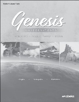 Genesis: Creation, Fall, Flood, Babel Student Quiz and Test Book